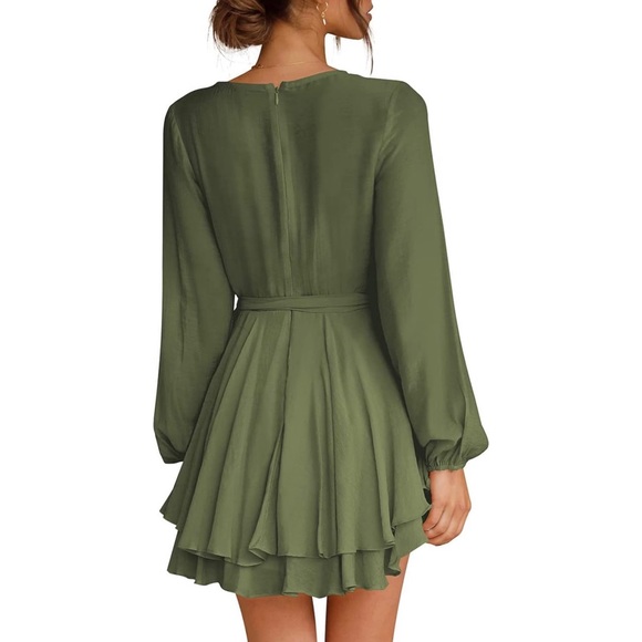 Cosonsen | Ruffle Mini Dress - Picture 2 of 10